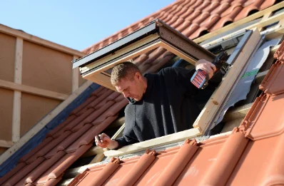 Pose de fenêtres de toit Velux au Puley